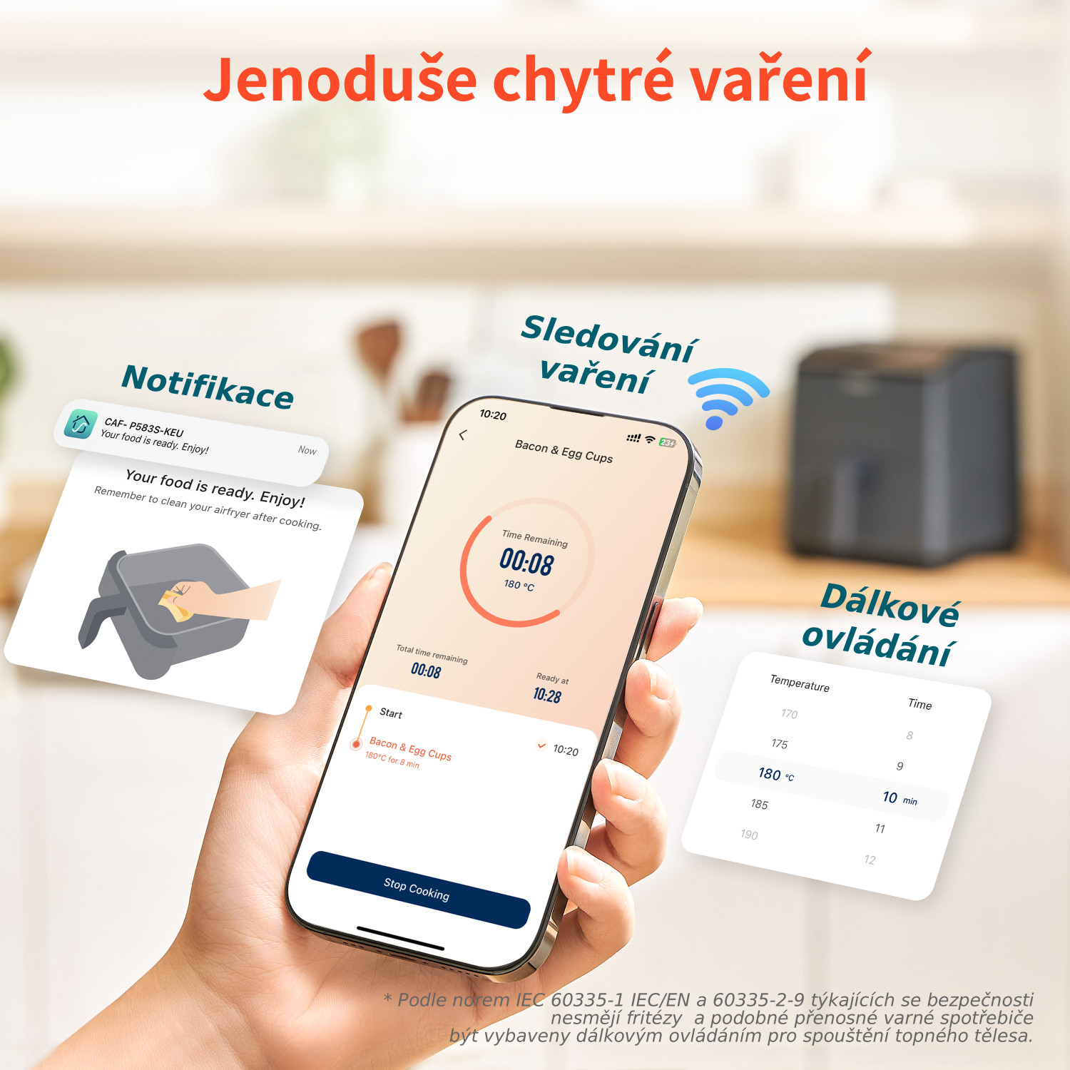 Chytré ovládání pomocí aplikace